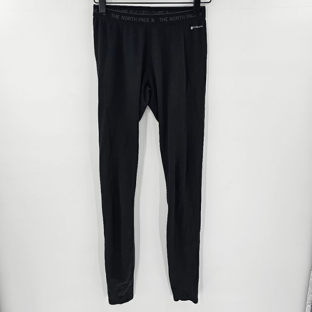 North face warm leggings long johns snow pants small womens black flash dry
